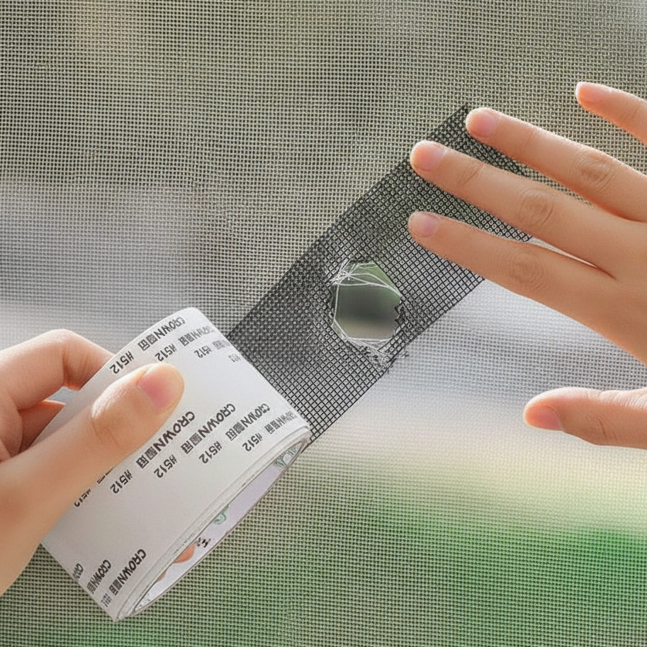 Window Screen Net Repair Tape – Strong Adhesive Mesh Tape for Door & Window Screen Repair, Easy Fix for Holes and Tears | 2 Meter